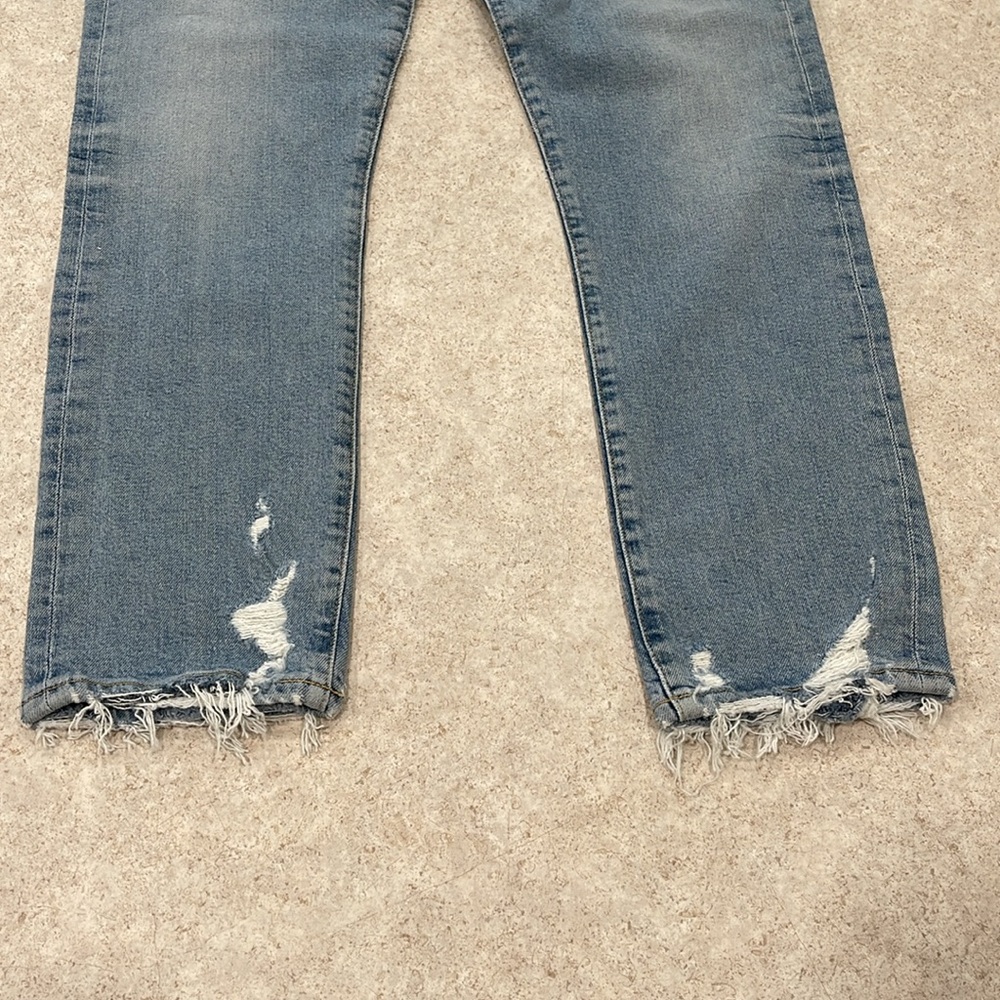 BNWT CITIZENS OF HUMANITY EMERSON SLIM FIT BOYFRIEND JEANS COLOR SLUSHIE SIZE 25 - Picture 7 of 15